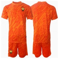 Maglia Calcio Francia Portiere Seconda Divisa Bambino Europei 2024 Manica Corta (+ pantaloncini)